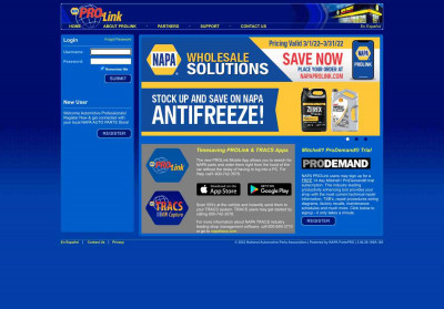 NAPA PROLink NAPA PROLink