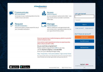 MyChart - Login Page MyChart - Login Page