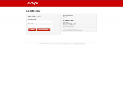 Avaya SSO Login Avaya SSO Login