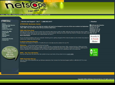 Netscope Internet Netscope Internet