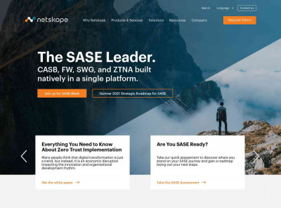 Netskope: The SASE Leader Netskope: The SASE Leader