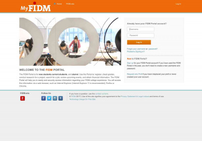 FIDM Portal - Fashion Institute of Design & Merchandising FIDM Portal - Fashion Institute of Design & Merchandising