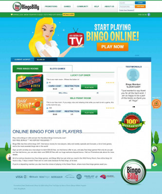 BingoBilly.com: Online Bingo BingoBilly.com: Online Bingo