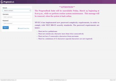 ProgressBook - MVECA ProgressBook - MVECA