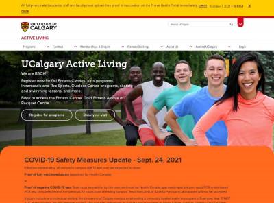 Active Living | University of Calgary Active Living | University of Calgary