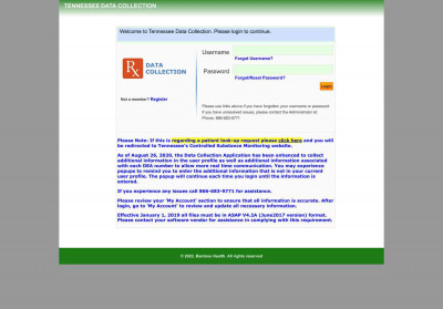 Data Collection Login Data Collection Login