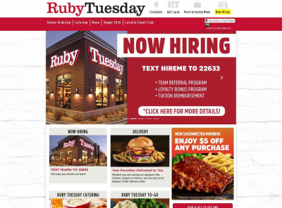 Careers - Ruby Tuesday Careers - Ruby Tuesday