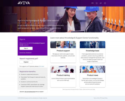 AVEVA Knowledge and Support Center - Login AVEVA Knowledge and Support Center - Login