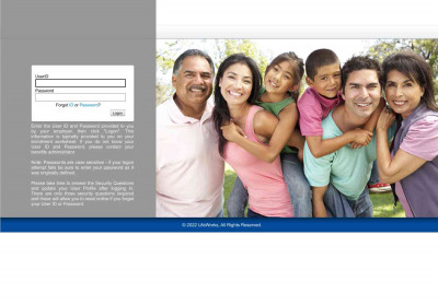 Login page Login page