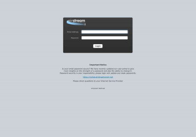 Airstream Webmail Login - Airstream Communications Airstream Webmail Login - Airstream Communications