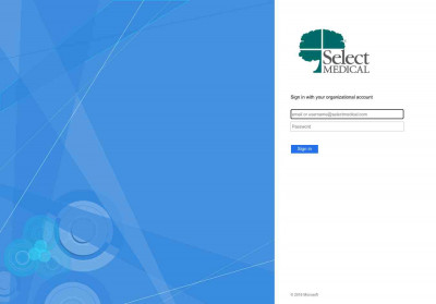 Sign In - Select Medical Sign In - Select Medical