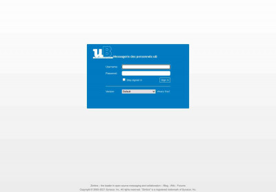 Zimbra Web Client Sign In Zimbra Web Client Sign In