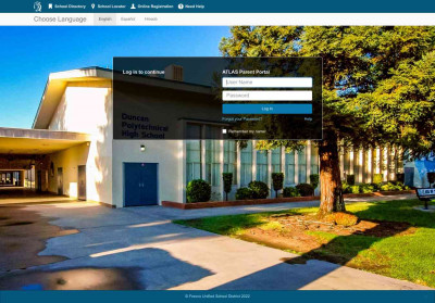 ATLAS Parent Portal - Fresno Unified School District ATLAS Parent Portal - Fresno Unified School District