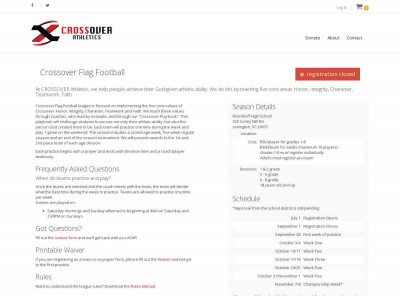 Crossover Athletics Crossover Athletics
