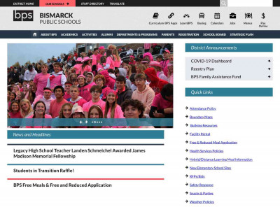 Welcome to BHS Athletics - Bismarck Public Schools Welcome to BHS Athletics - Bismarck Public Schools