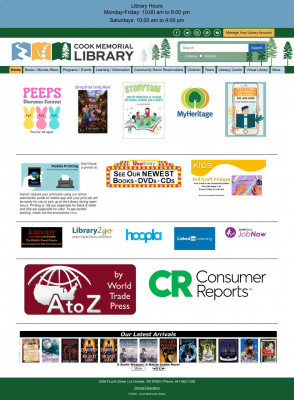 Consumer Reports | Cook Memorial Library Consumer Reports | Cook Memorial Library