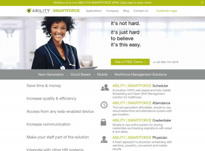 Pain-free Scheduling from ABILITY | SMARTFORCE Pain-free Scheduling from ABILITY | SMARTFORCE