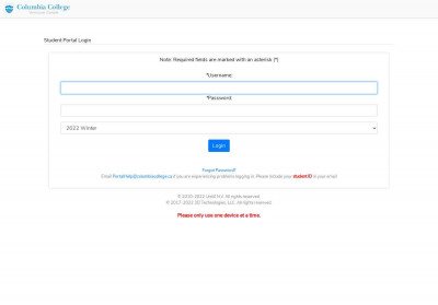 Student Portal Login Student Portal Login
