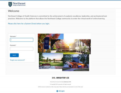 Northeast College of Health Sciences: Login Northeast College of Health Sciences: Login