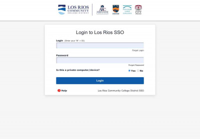 Los Rios Single Sign On - Los Rios Community College District Los Rios Single Sign On - Los Rios Community College District