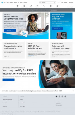 AT&T Official Site - Unlimited Data Plans, Internet Service, & TV AT&T Official Site - Unlimited Data Plans, Internet Service, & TV