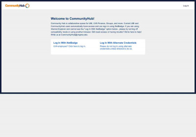 Login | Community Hub Login | Community Hub