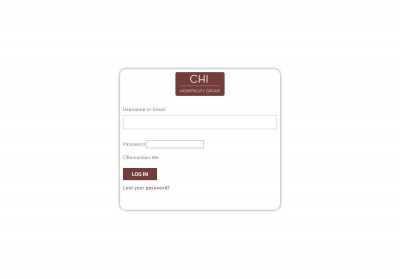 CHI Intranet: Log In CHI Intranet: Log In
