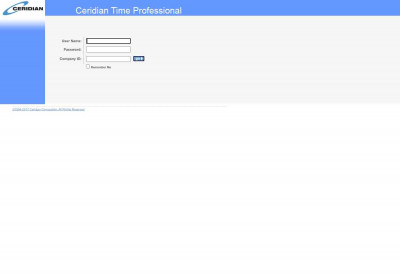 Login - Ceridian Time Professional Login - Ceridian Time Professional