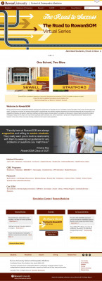Home | School of Osteopathic Medicine | Rowan University Home | School of Osteopathic Medicine | Rowan University
