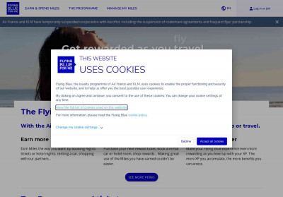 Earn & Spend Miles - Reward tickets - Flying Blue Earn & Spend Miles - Reward tickets - Flying Blue