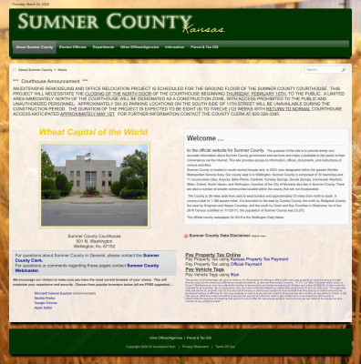 Sumner County, Kansas > About Sumner County > Home Sumner County, Kansas > About Sumner County > Home