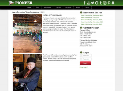 CB Forgot Login - Pioneer Drum Corps CB Forgot Login - Pioneer Drum Corps