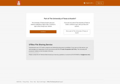 UTBox Login UTBox Login