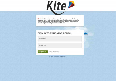 Kite - Educator Portal Kite - Educator Portal