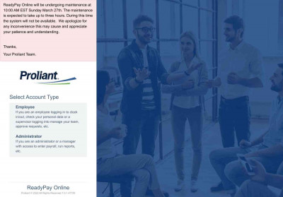 ReadyPay Online - Proliant ReadyPay Online - Proliant