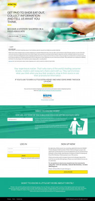 Become a Mystery shopper or a Field Associate for Mintel ... Become a Mystery shopper or a Field Associate for Mintel ...