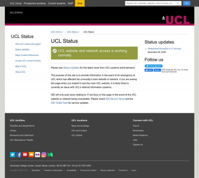 Access UCL email remotely Access UCL email remotely