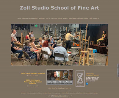 YOUTH SUMMER SCHEDULE 2021 - Zoll Studio of Fine Art YOUTH SUMMER SCHEDULE 2021 - Zoll Studio of Fine Art