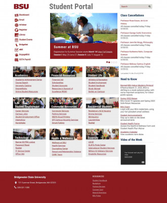 MyBSU Student Portal - Bridgewater State University MyBSU Student Portal - Bridgewater State University