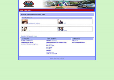 Login - Benue State University, Makurdi Login - Benue State University, Makurdi
