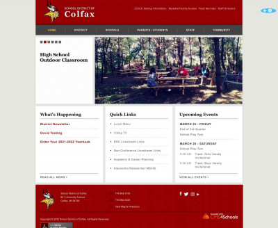 AUGUST/SEPTEMBER/OCTOBER 2021 - Colfax School District AUGUST/SEPTEMBER/OCTOBER 2021 - Colfax School District