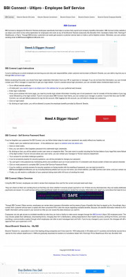 BBI Connect - Ultipro - Employee Self Service BBI Connect - Ultipro - Employee Self Service