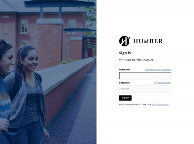 Humber Central Authentication Service Humber Central Authentication Service