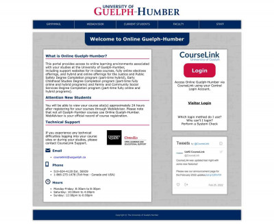 Online Guelph-Humber Online Guelph-Humber