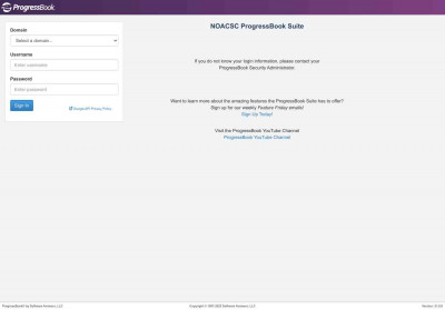 NOACSC ProgressBook Suite NOACSC ProgressBook Suite
