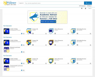 myWidener | All Campuses myWidener | All Campuses