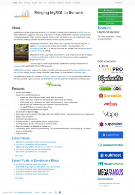 phpMyAdmin phpMyAdmin