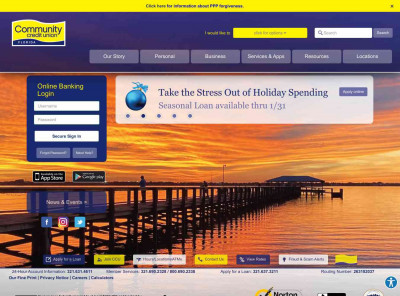 eBranch Online Banking - Community Credit Union eBranch Online Banking - Community Credit Union