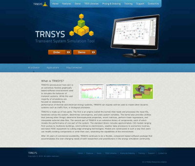 Welcome | TRNSYS : Transient System Simulation Tool Welcome | TRNSYS : Transient System Simulation Tool