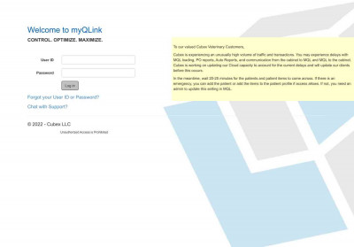 Log in - MyQLink Menu Log in - MyQLink Menu